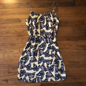 Tucker for Target Butterfly Tie Waist Slip Dress